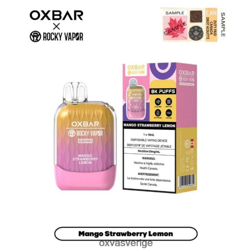 mango jordgubb citron